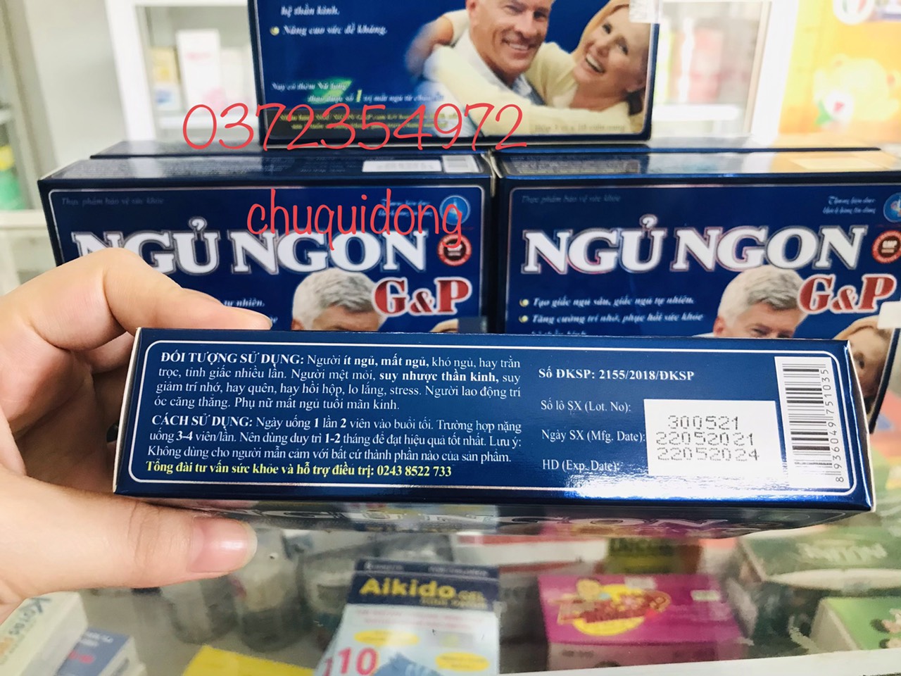 Ngủ Ngon G&P - Giúp dưỡng tâm an thần, tạo giấc ngủ sâu, giấc ngủ tự nhiên - Ngủ Ngon GP