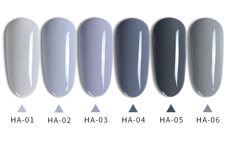 [HCM]Sơn gel AS - màu xám mã HA