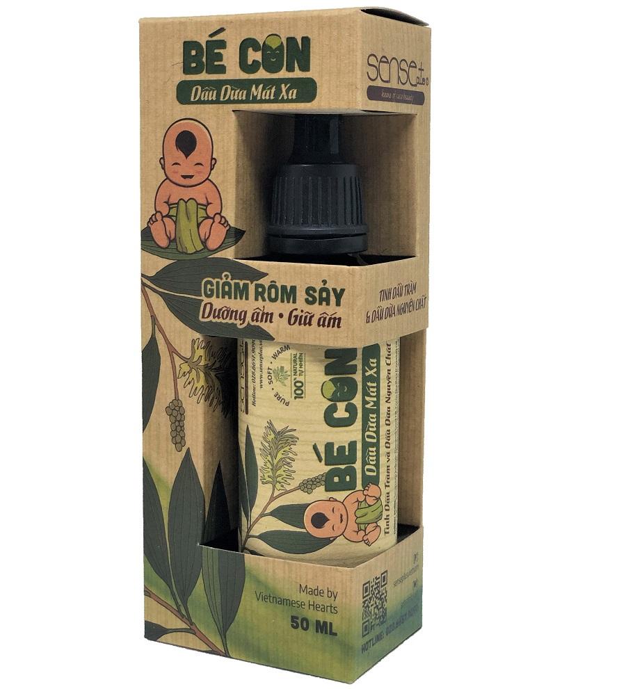 Dầu Dừa Mát-xa Bé Con Sense Plus