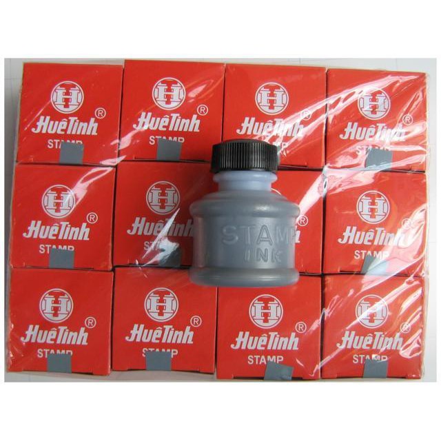 Mực 555 chai nhựa màu Bạc