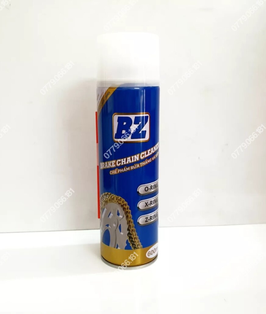 Chai xịt rửa sên bz brake chain cleaner 600ml