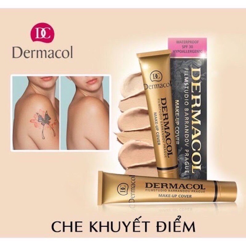 Kem Che Khuyết Điểm- Che Hình Xăm Dermacoo