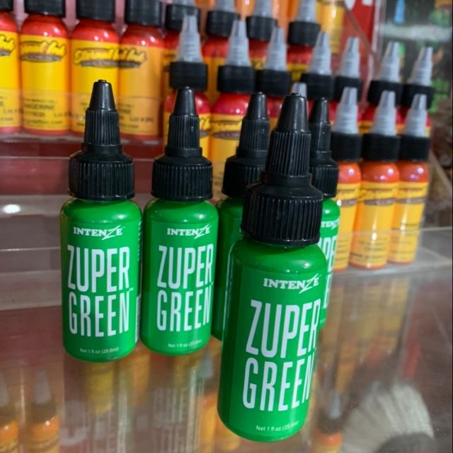 Mực xăm Intenze Zuper Green 30ml