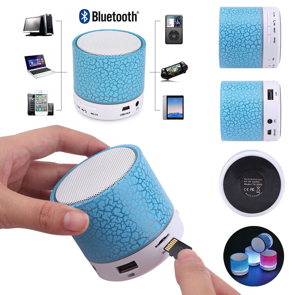 Loa Trứng Bluetooth Mini S10 Có Led Đổi Màu - Lỗi 1 Đổi 1