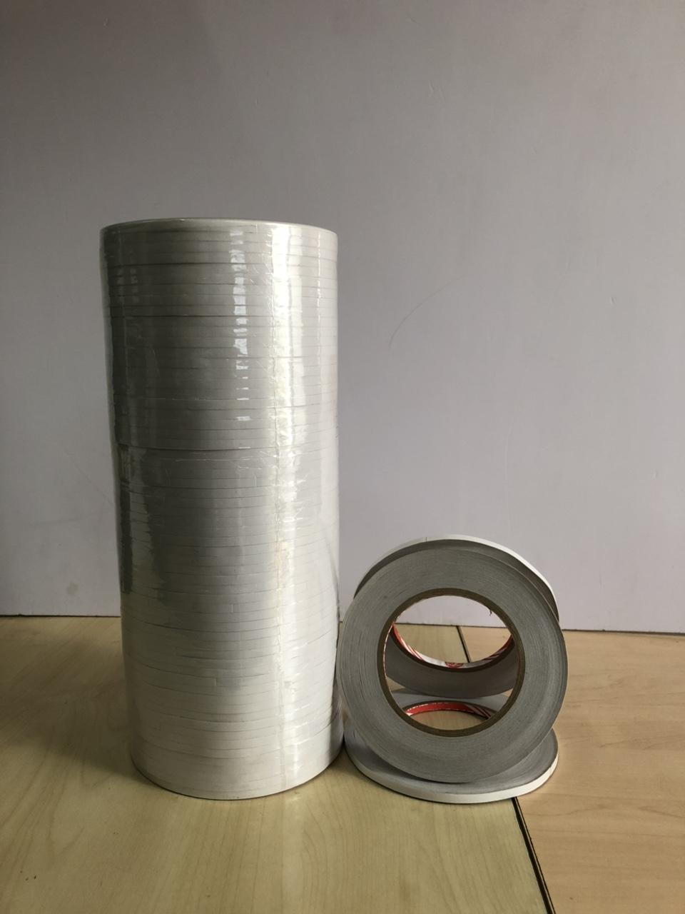 Băng Keo 2 Mặt Trắng độ dày 5ly (1 cây 60 cuộn)
