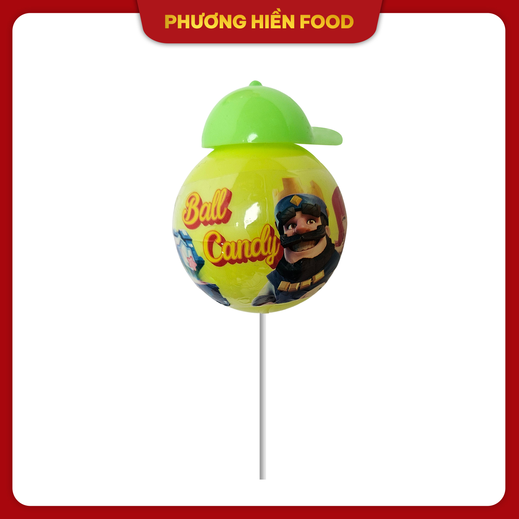 [ kẹo đồ chơi trẻ em ] Kẹo trái cây popop hình bóng 10g