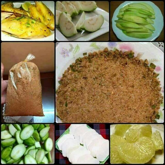 Muối chấm hảo hảo, bột canh hảo hảo đóng hộp