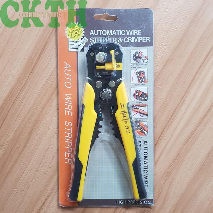 Kìm Tuốt Dây Điện, Bấm COS Đa Năng