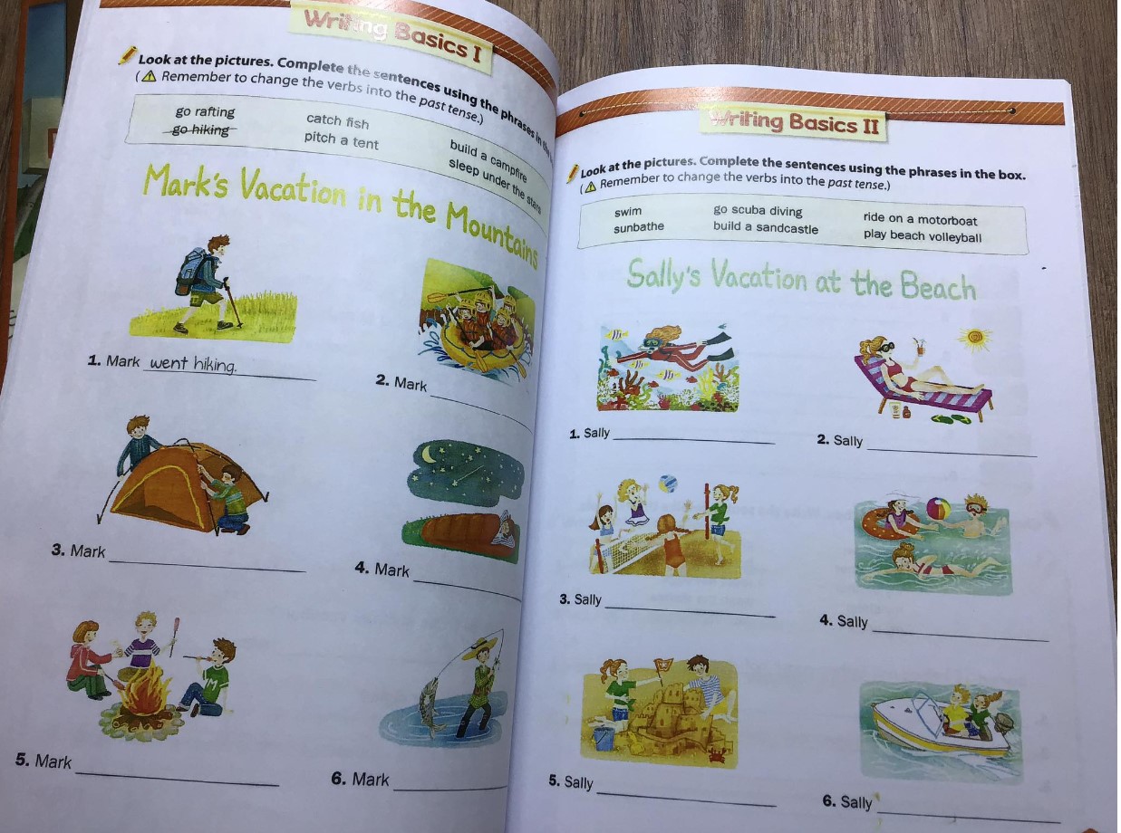 Sách Write Right Bộ 3 cuốn in màu (sách luyện viết)