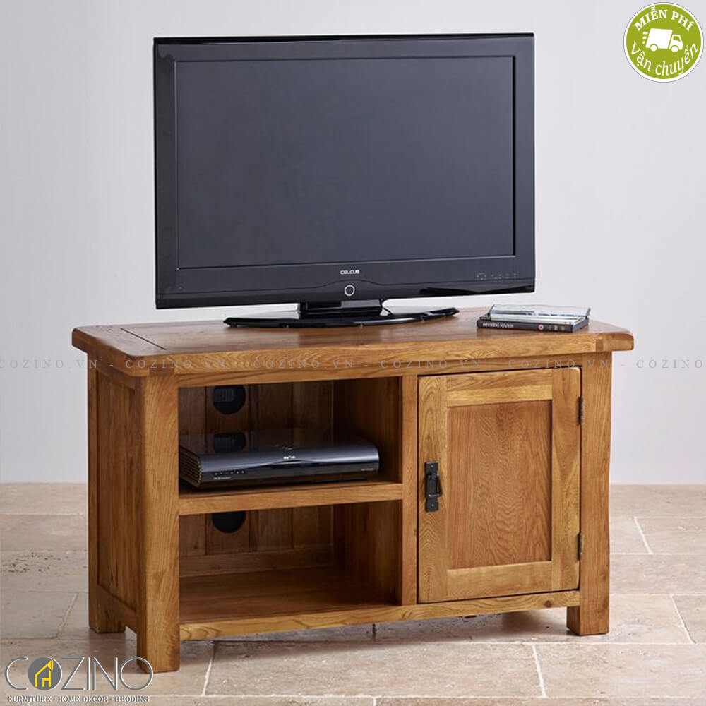 Tủ tivi Original Rustic nhỏ 1m gỗ sồi