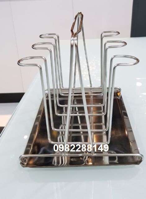 KỆ ÚP LY INOX CAO CẤP (6 LY)
