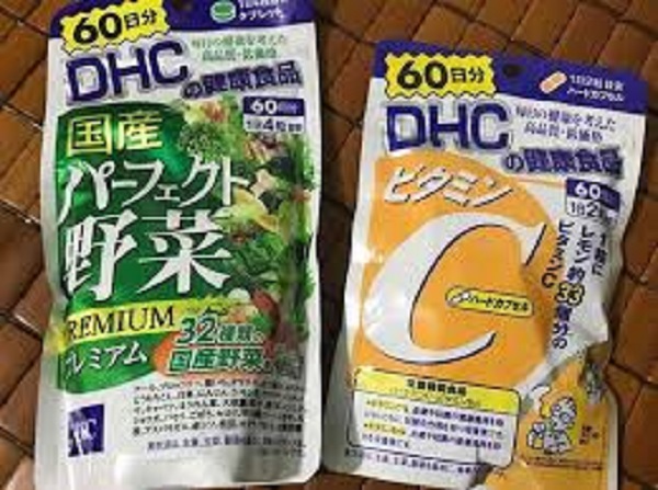 Combo viên uống DHC Vitamin C và rau củ 60 ngày