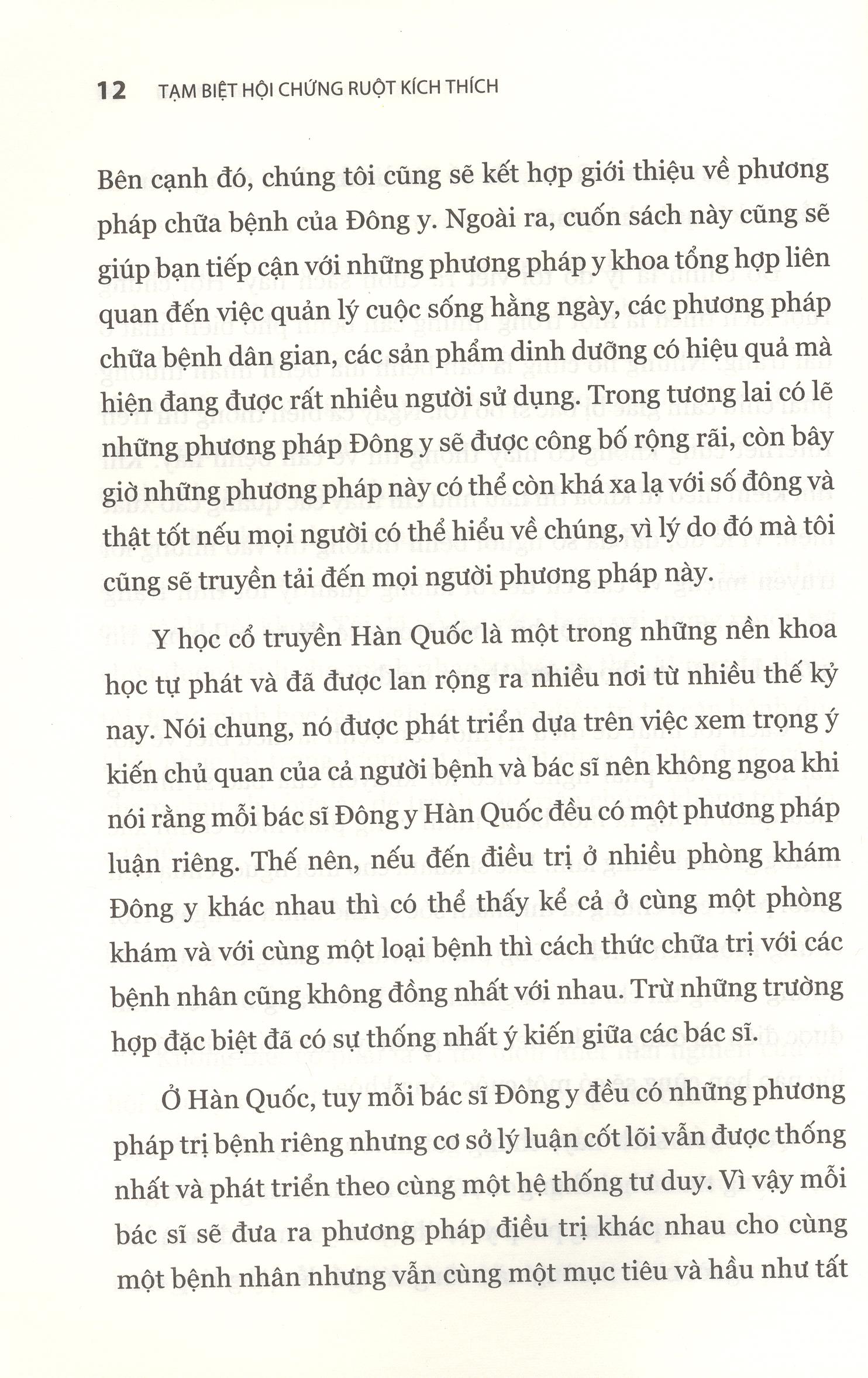 Tạm Biệt Hội Chứng Ruột Kích Thích