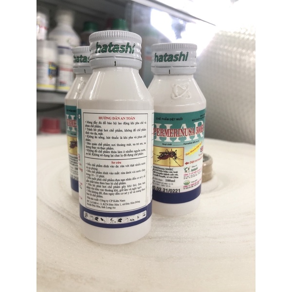 [ Thuốc diệt muỗi Har Permerinusa 500Ec - chai 100ml ]