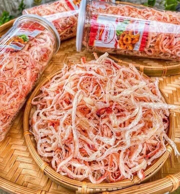 MỰC SỢI HẤP DỪA TÂN LỘC PHÁT - HŨ 200G