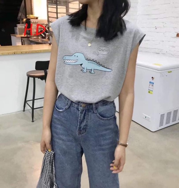 Áo tanktop cá sấu HDA0320