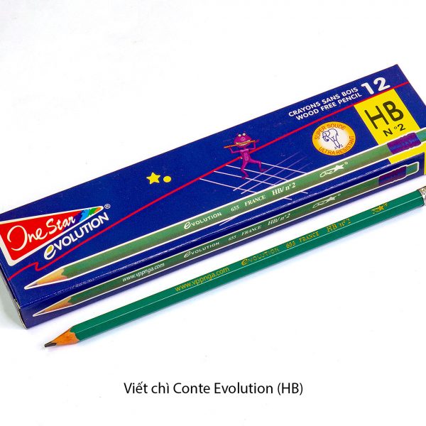 Hộp 12 bút chì 2B conte