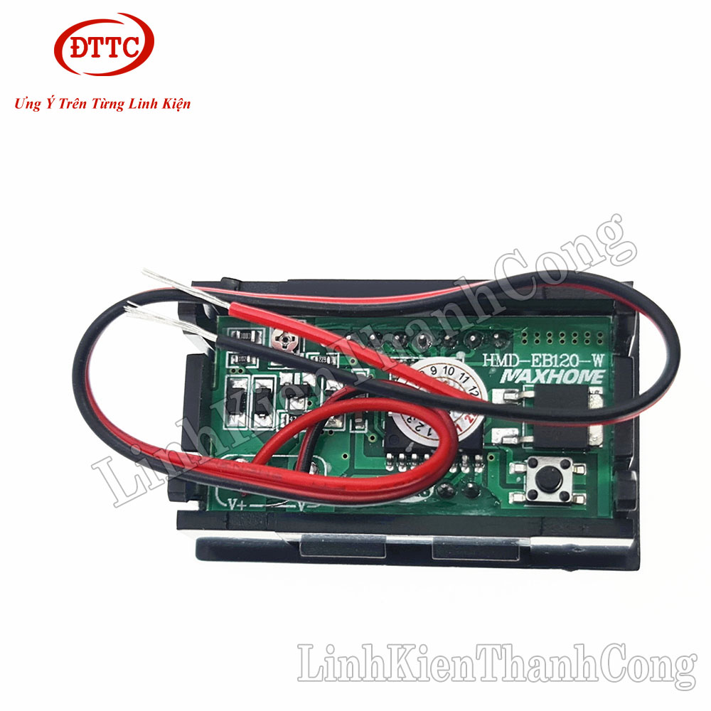 Đồng Hồ Đo Điện Áp 12V 24V + Dung Lượng Acquy