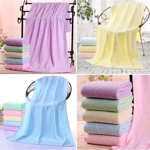 ⛔FREESHIP⛔ Khăn tắm xuất Nhật (LOẠI 1M4 x 70CM)