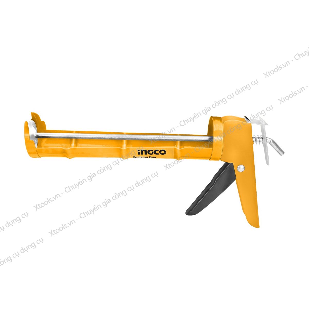 Súng bơm keo Silicol INGCO 9Inch súng bắn keo silicol thân xương thép siêu bền chắc chịu lực cao dễ dàng sử dụng XTOOLs -