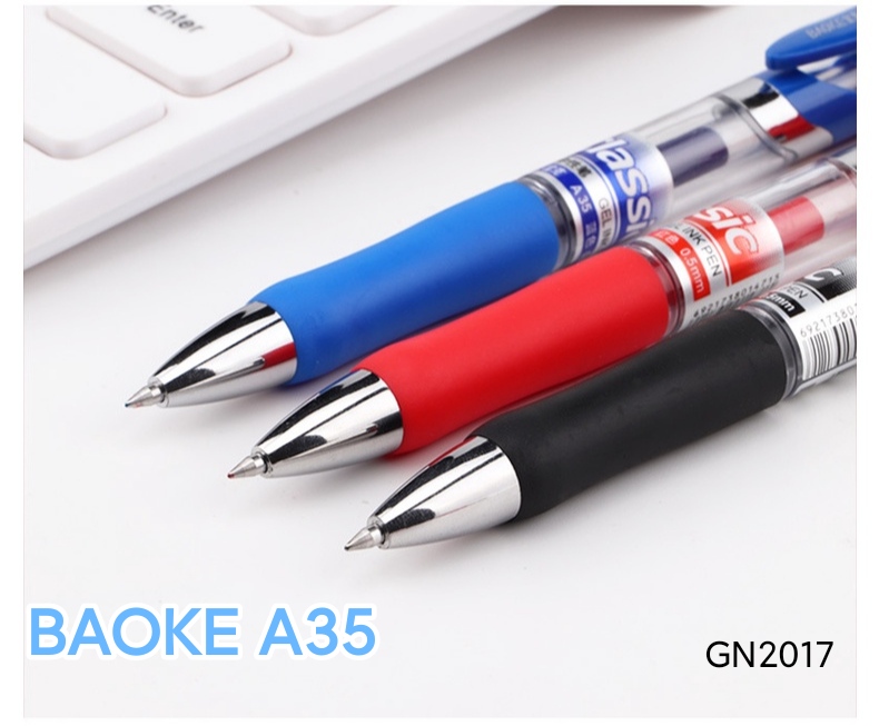 🖊️ Bút bi nhấn classic A35 0.5mm BAOKE 🖊️ 1