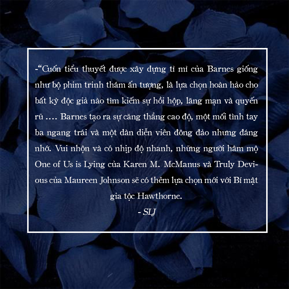 Sách - Bí Mật Gia Tộc Hawthorne