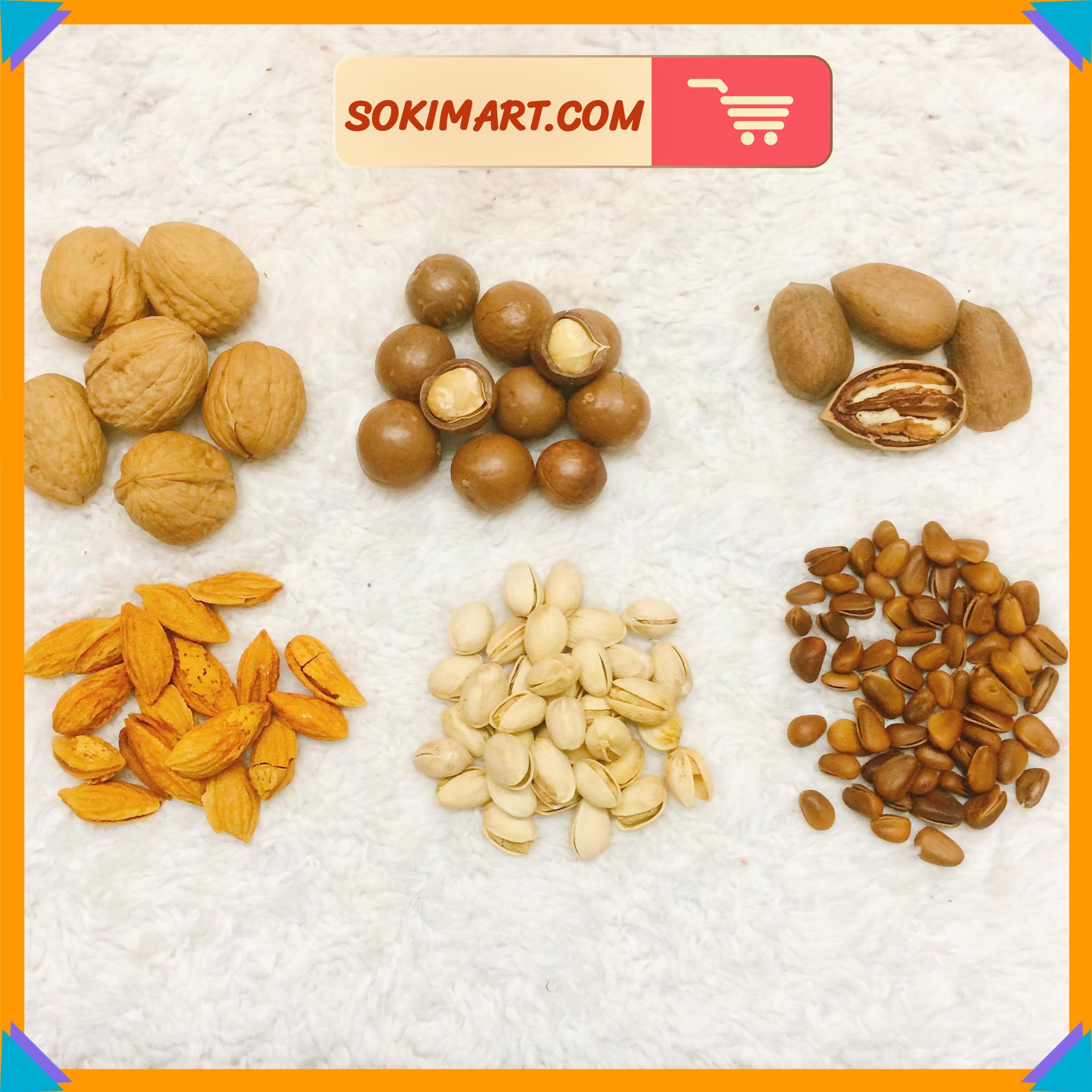 Mixed nuts 4 loại hạt dinh dưỡng - 500g