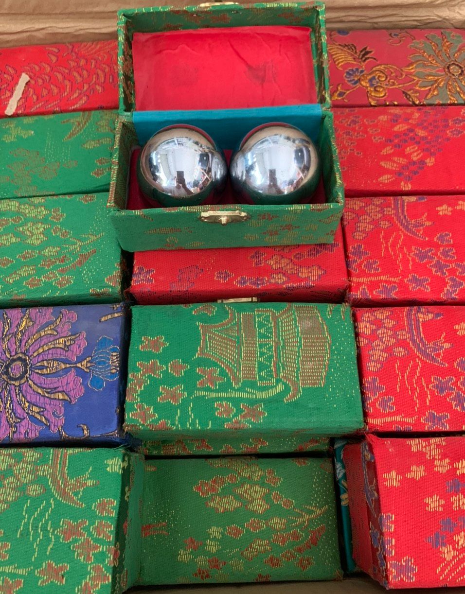 Bi lăn tay inox cỡ trung