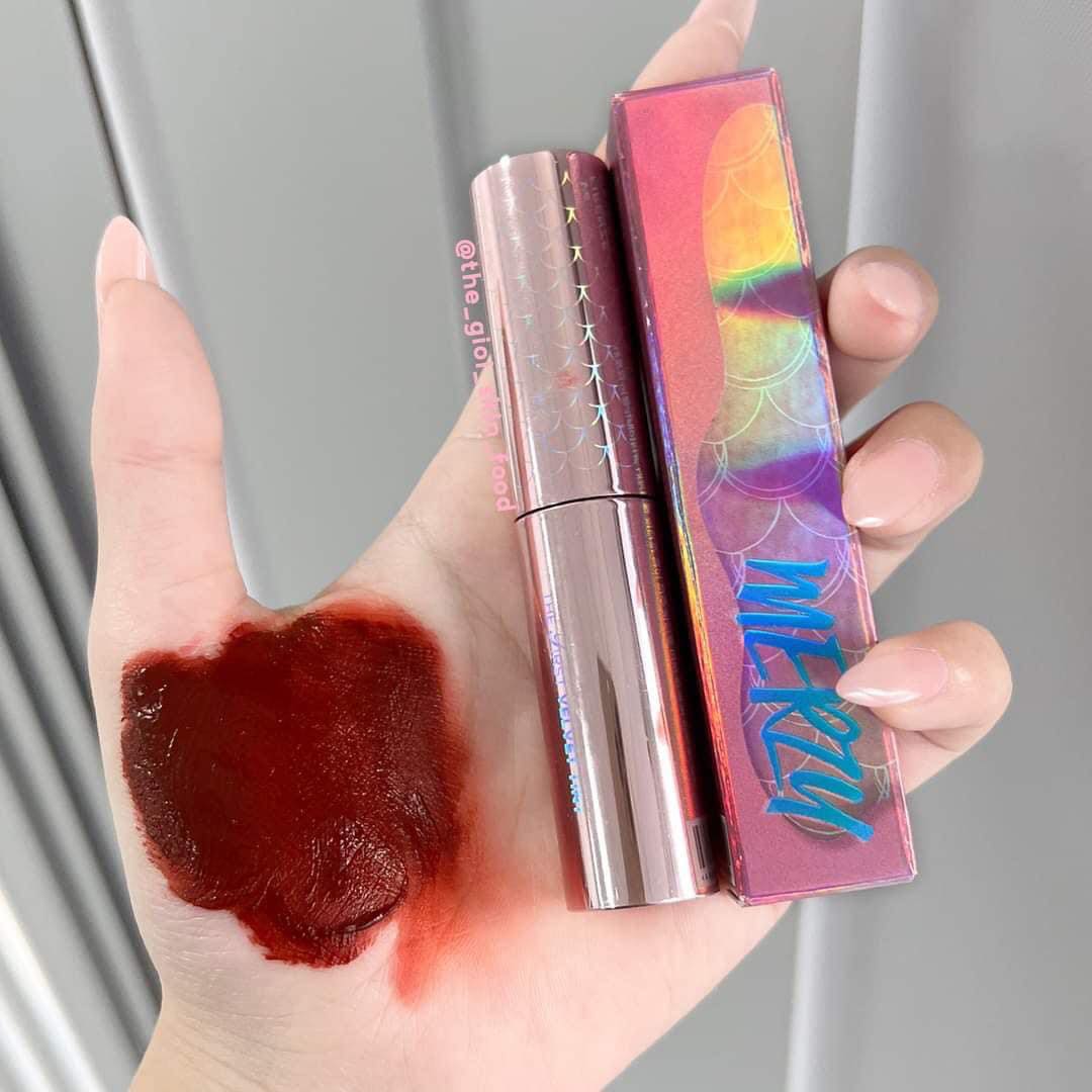 Son Kem Lì Merzy The First Velvet Tint V6 BLACK/ BLUE/RED