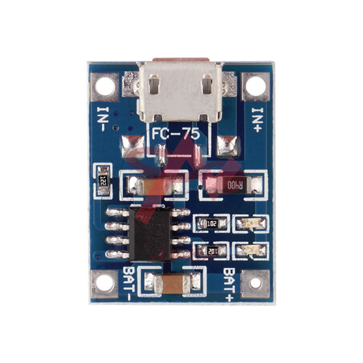 Mạch Sạc Pin Lithium TP4056 1A Micro USB