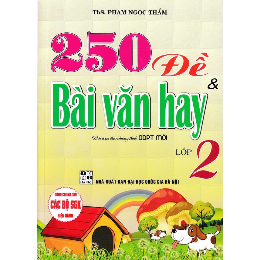 Sách - 250 đề và bài văn hay lớp 2