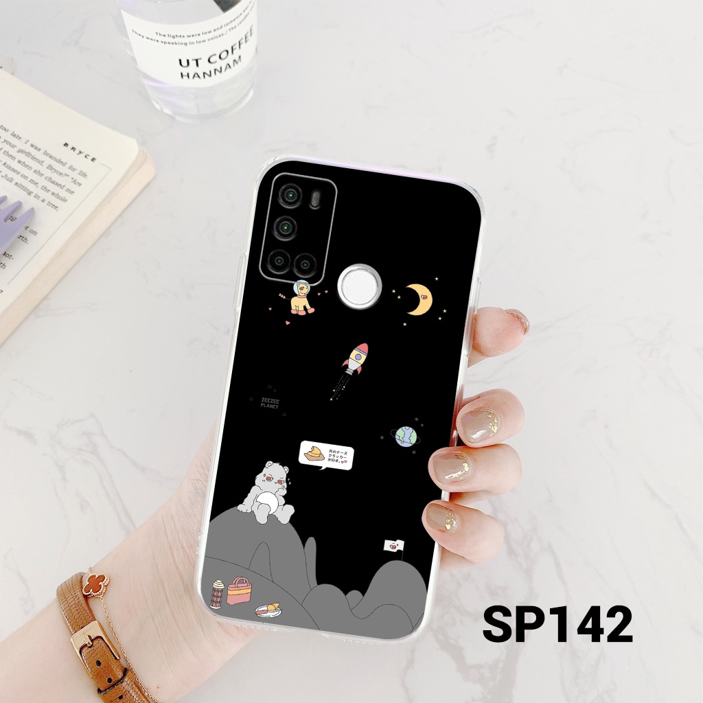 Ốp lưng vsmart joy 3- joy 4 - live 4 - star 3- star 4 - star 5 dẻo trong in hình vũ trụ