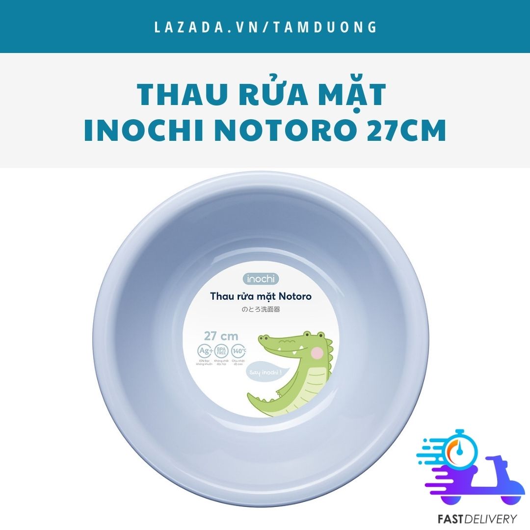 Thau Rửa Mặt Inochi (27cm) [HCM-Giao hoả tốc 2h]