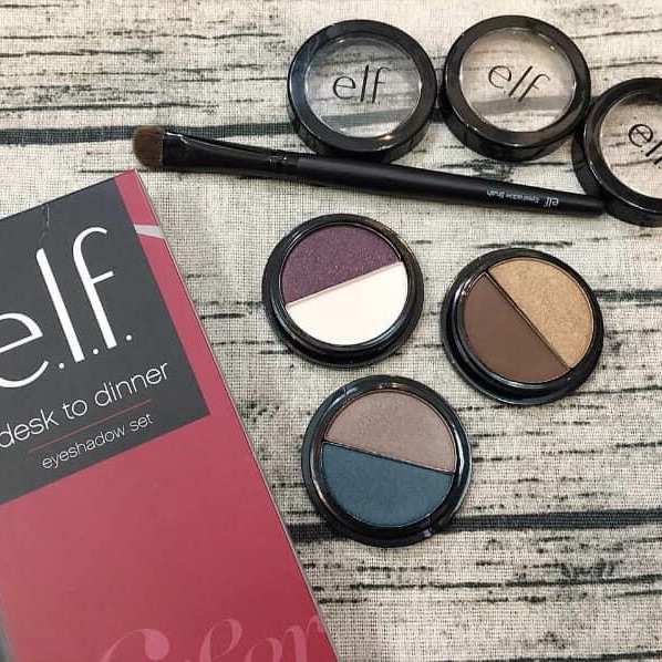 [HCM](HÀNG CHUẨN) (MUA 1 SÉT TẶNG 1 SÉT)  SÉT QUÀ TẶNG 3 HỘP PHẤN MẮT KÈM CỌ CỦA HÃNG NHƯ HÌNH