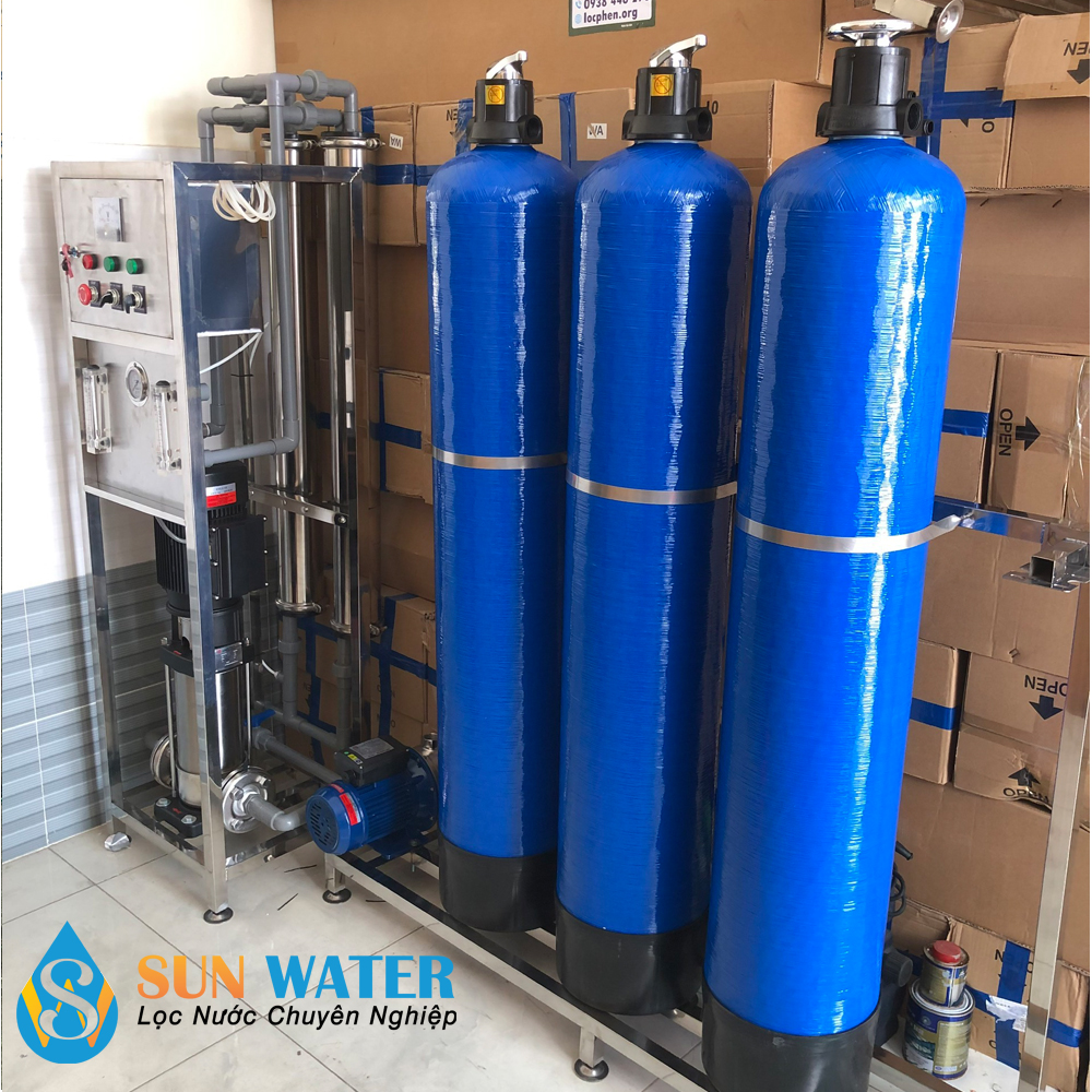 Vỏ cột lọc Composite 1054 lọc nước nhiễm phèn
