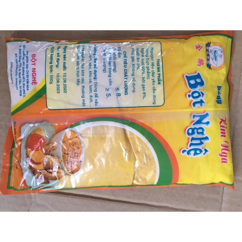 bột nghệ / tinh bột nghệ gói 500gr