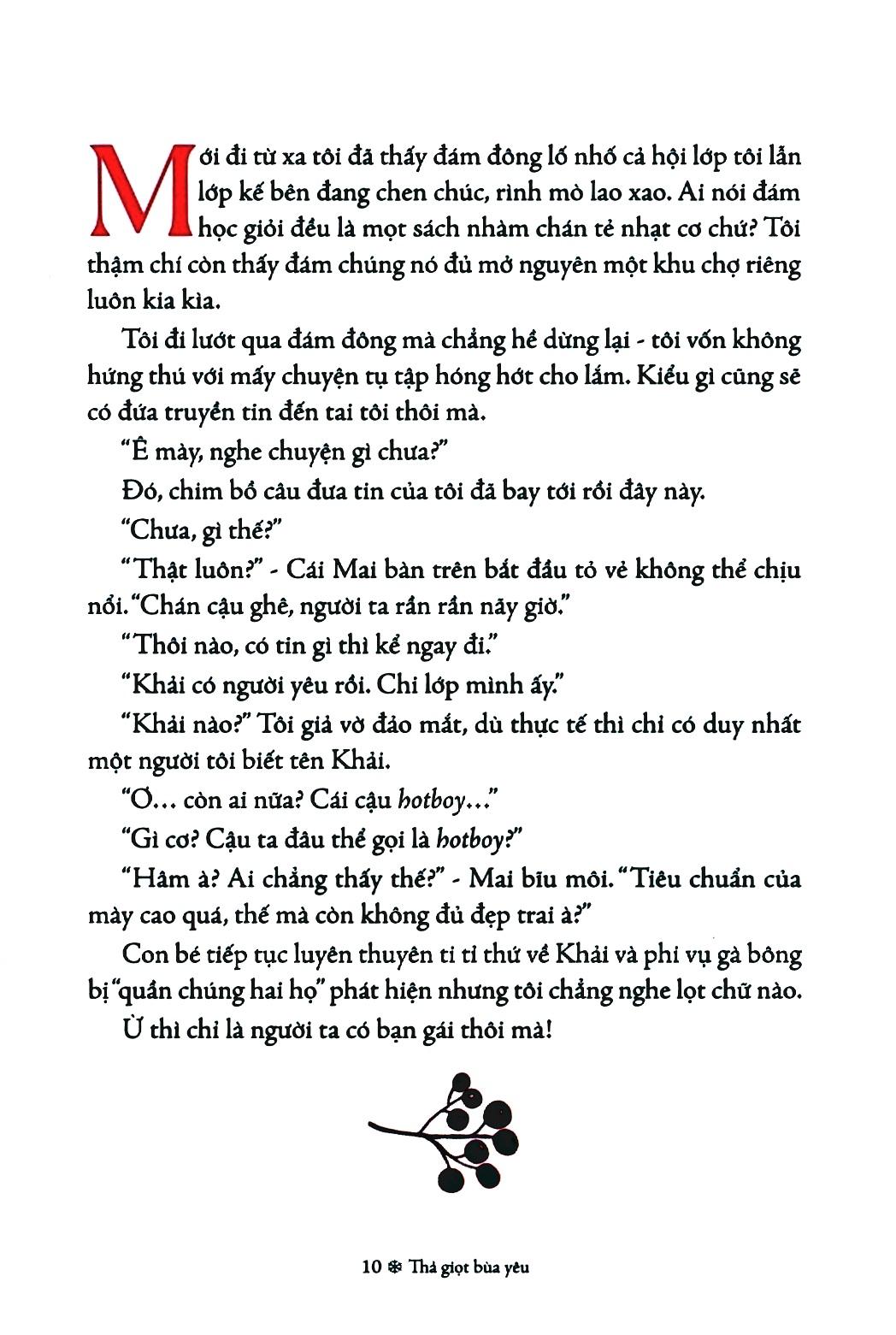 Thả Giọt Bùa Yêu (Tặng Kèm Thiệp) - Natalie,Ngọc Mitu