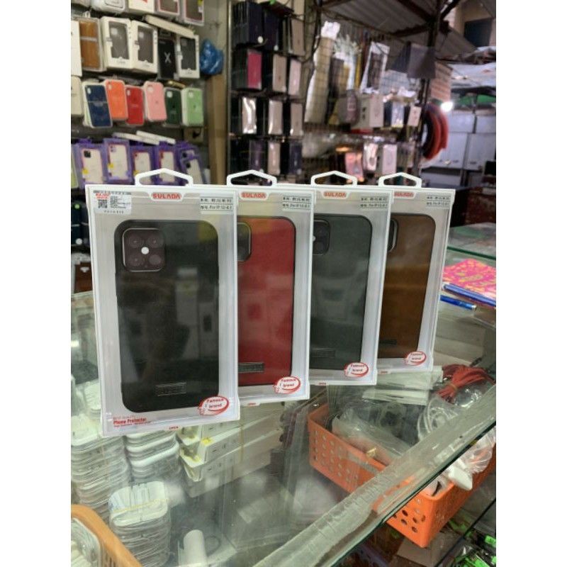 Ốp lưng Sulada da cho iPhone 13 pro max/13 pro/13/13 mini/12 Mini/ 12/ 12 Pro/ 12 Pro Max  .