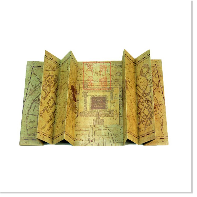 Bản đồ Harry Potter, bản đồ phép thuật Hogwarts