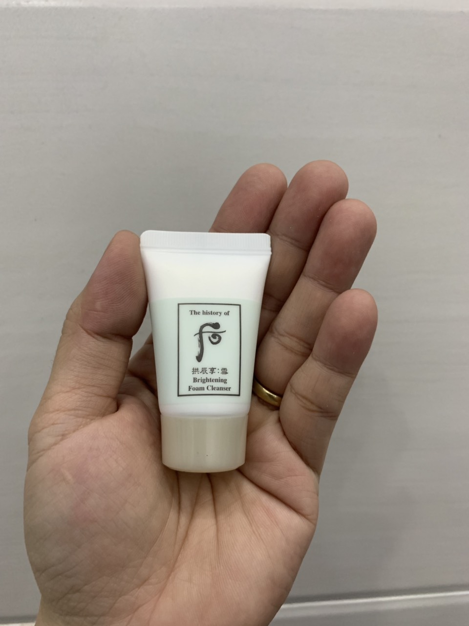 [HCM]Sữa rửa mặt Whoo làm trắng da 13ml