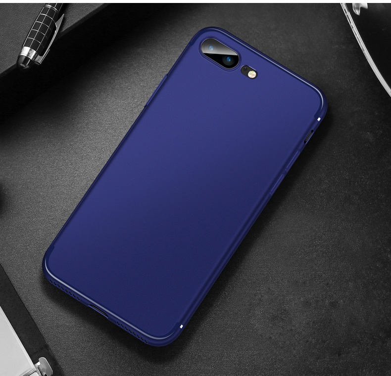 Ốp lưng Iphone 8 Plus dẻo màu siêu mỏng ôm máy cao cấp
