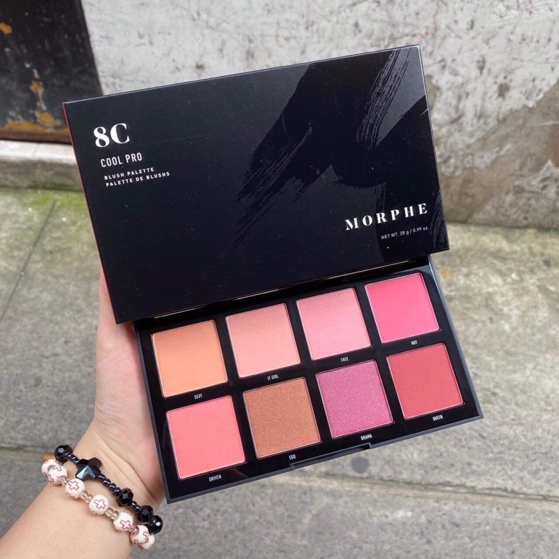 Phấn Má Morphe Blush Palette 8W & 8C