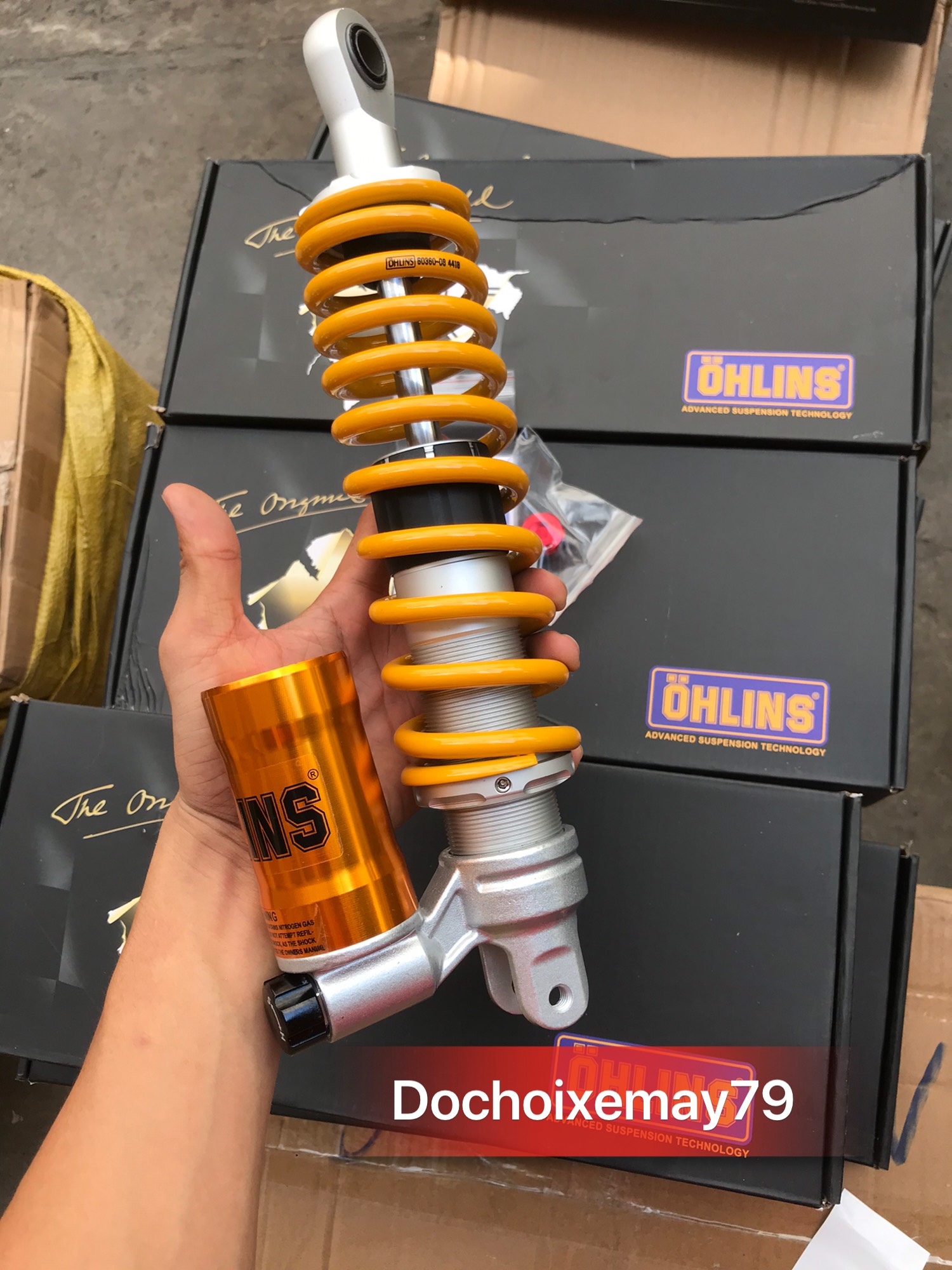 Ohlins Forks for Vario Vehicles - Click