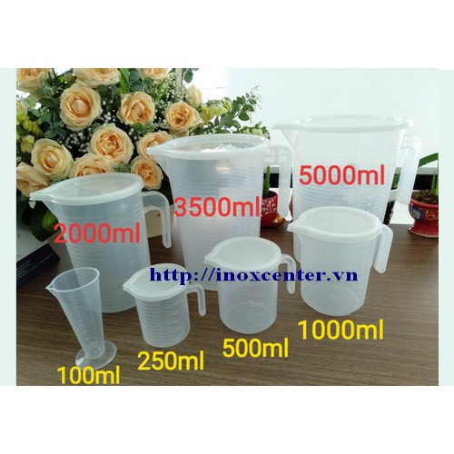 [HCM]Ca đong nhựa có chia vạch lớn