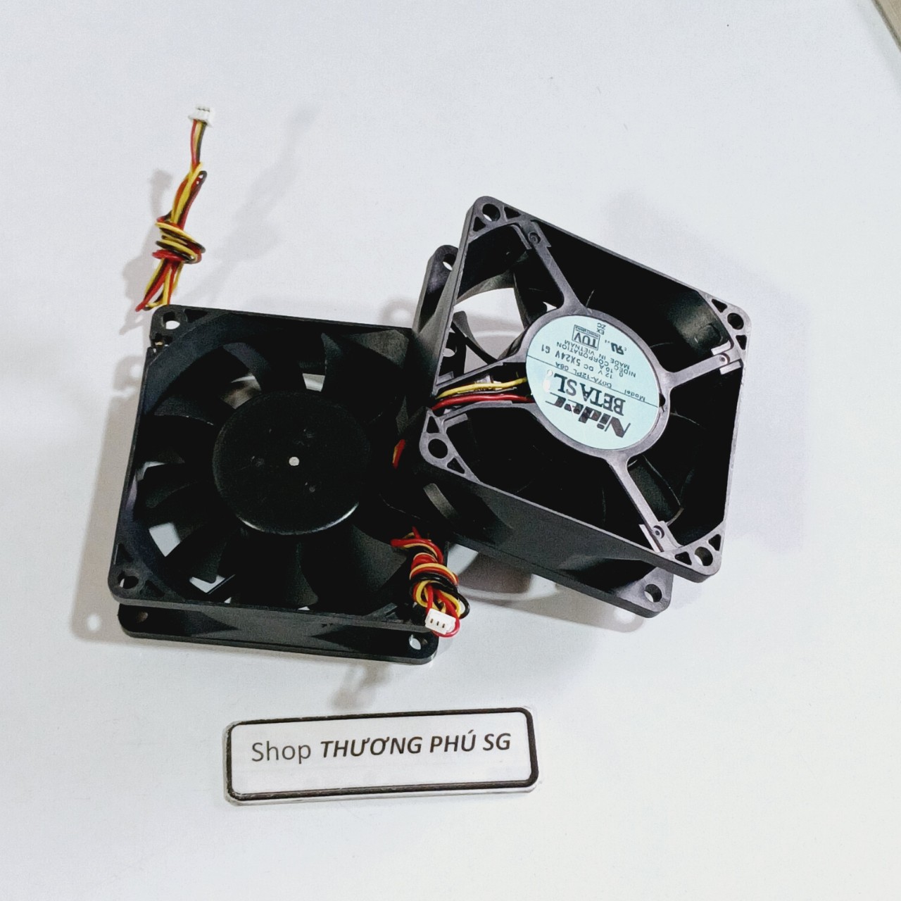 Quạt 7Cm / Dày 2.5Cm - Điện áp DC 12V (Loại 3 dây - ZIN tháo máy)
