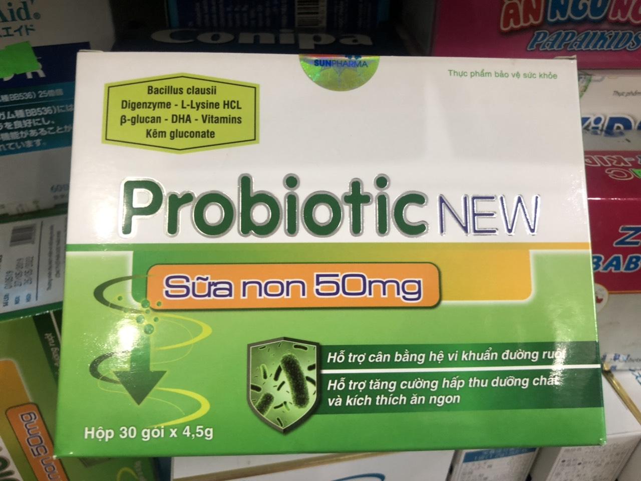 Men vi sinh Probiotic New ( Hộp 30 gói)