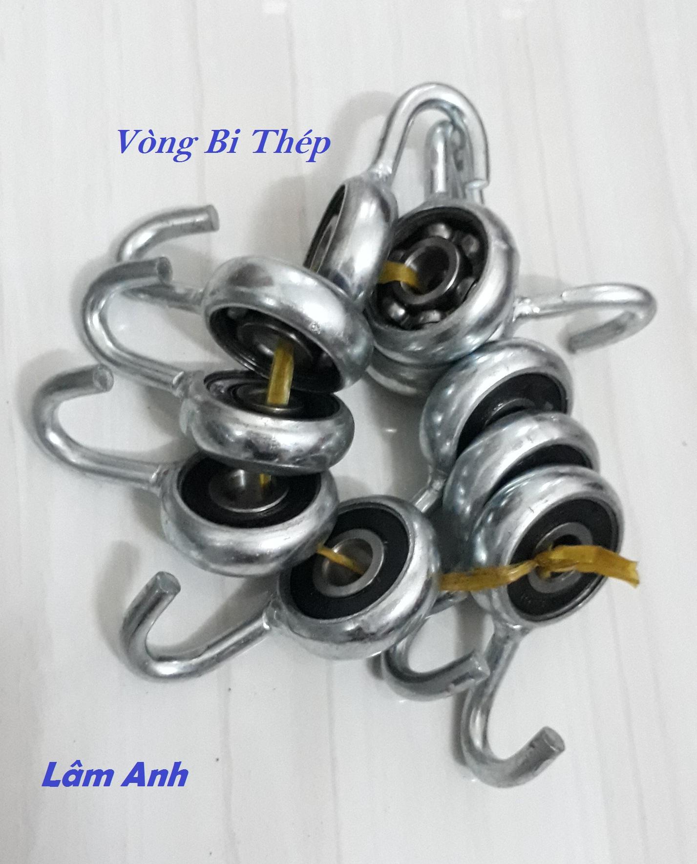 [HCM]Combo 2 Vòng Bi Móc Võng Bằng Thép