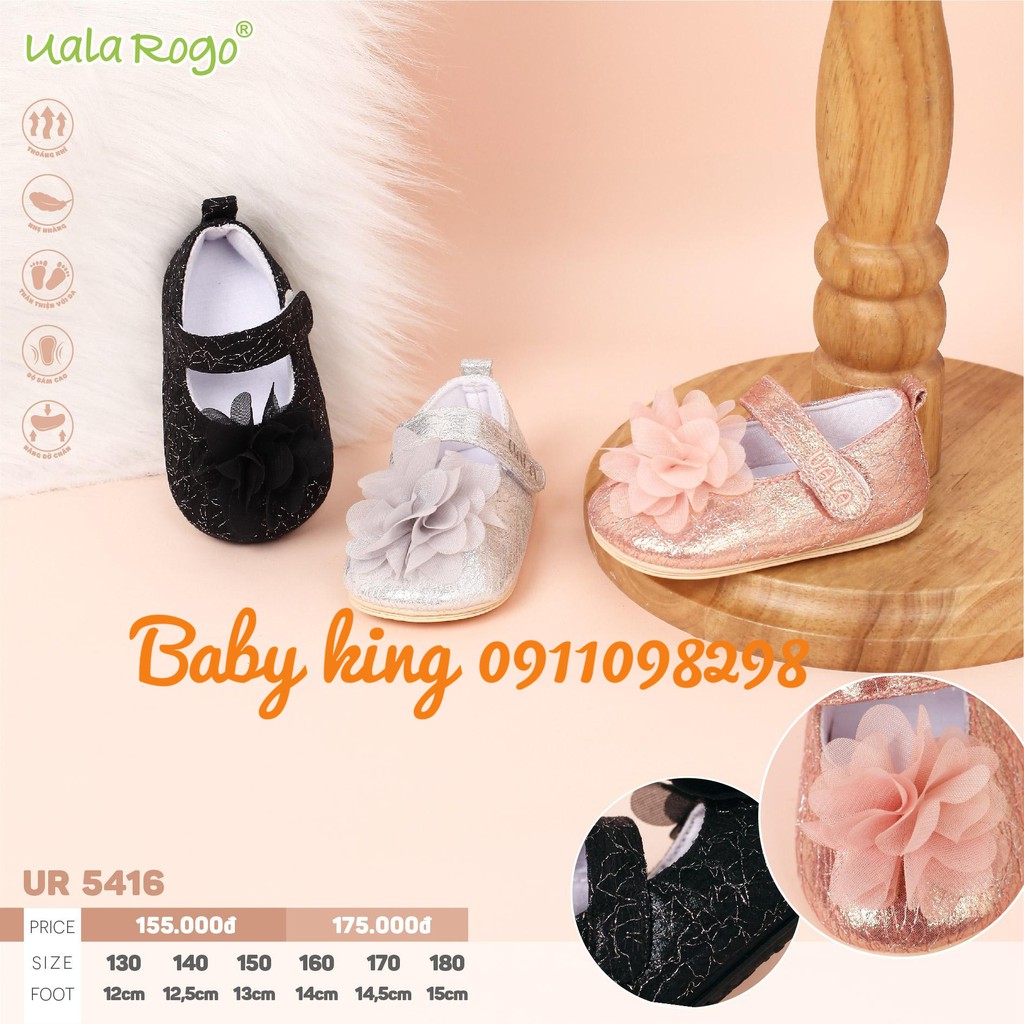 [HCM]Uala&rogo. GIÀY TẬP ĐI CHO BÉ UR 5416