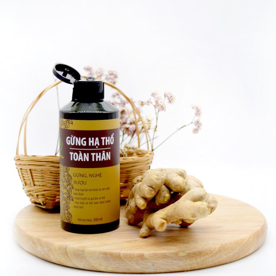 Gừng hạ thổ toàn thân wonmom t009 200ml -chính hãng- ta pharmacy