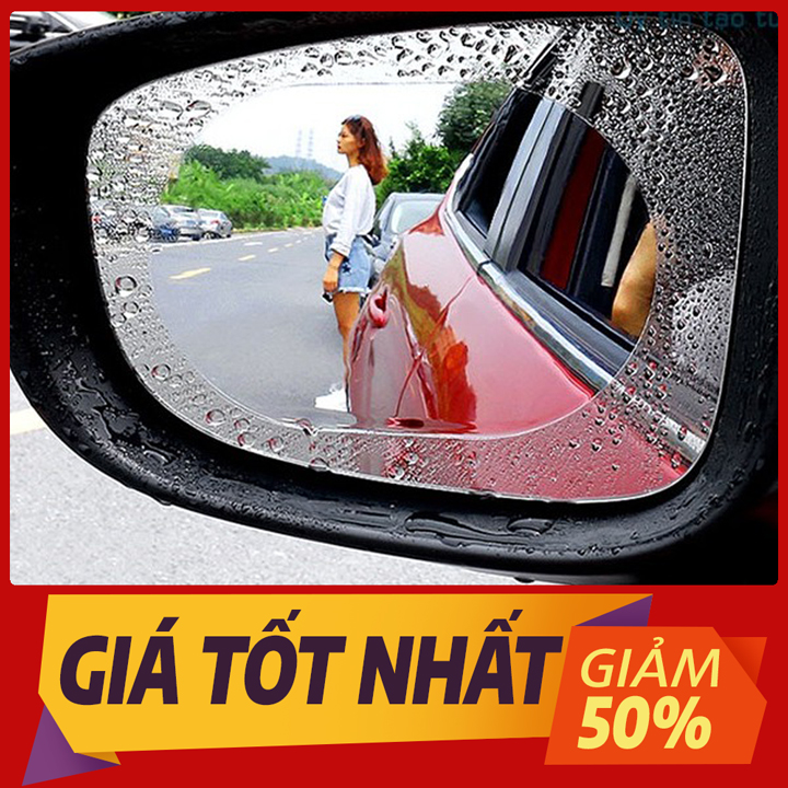 Miếng dán chống nước gương chiếu hậu xe hơi